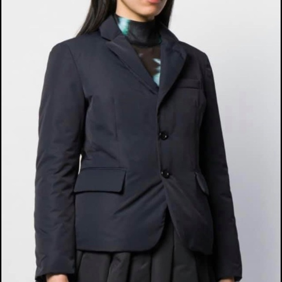 Comme Des Garcon fitted puffer padded down blazer jacket - Picture 7 of 8